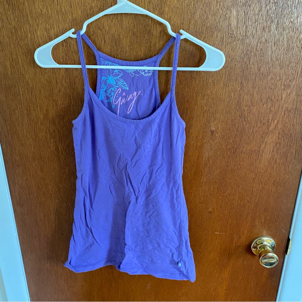 Purple Garage Tank Top
